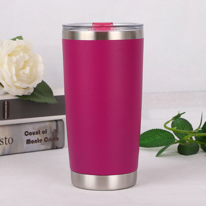 20oz double-layer stainless steel vacuum car mug - LLM International, LLC