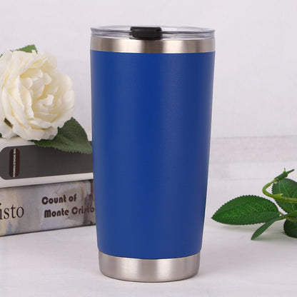 20oz double-layer stainless steel vacuum car mug - LLM International, LLC