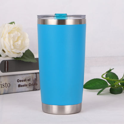 20oz double-layer stainless steel vacuum car mug - LLM International, LLC