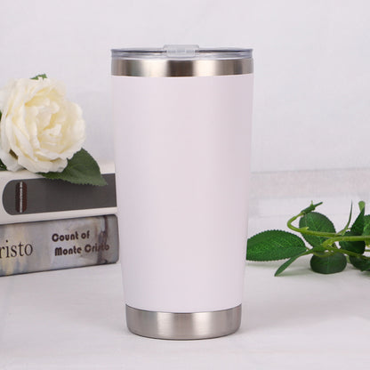 20oz double-layer stainless steel vacuum car mug - LLM International, LLC