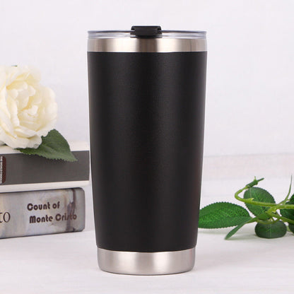 20oz double-layer stainless steel vacuum car mug - LLM International, LLC