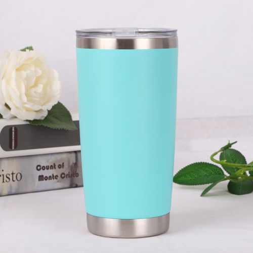 20oz double-layer stainless steel vacuum car mug - LLM International, LLC