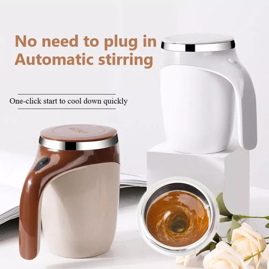 Electric Self Stirring Coffee Mug - LLM International, LLC
